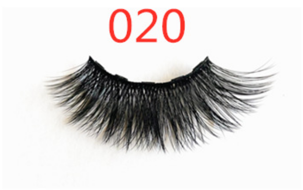 3 Paar falsche Wimpern mit Magneten
