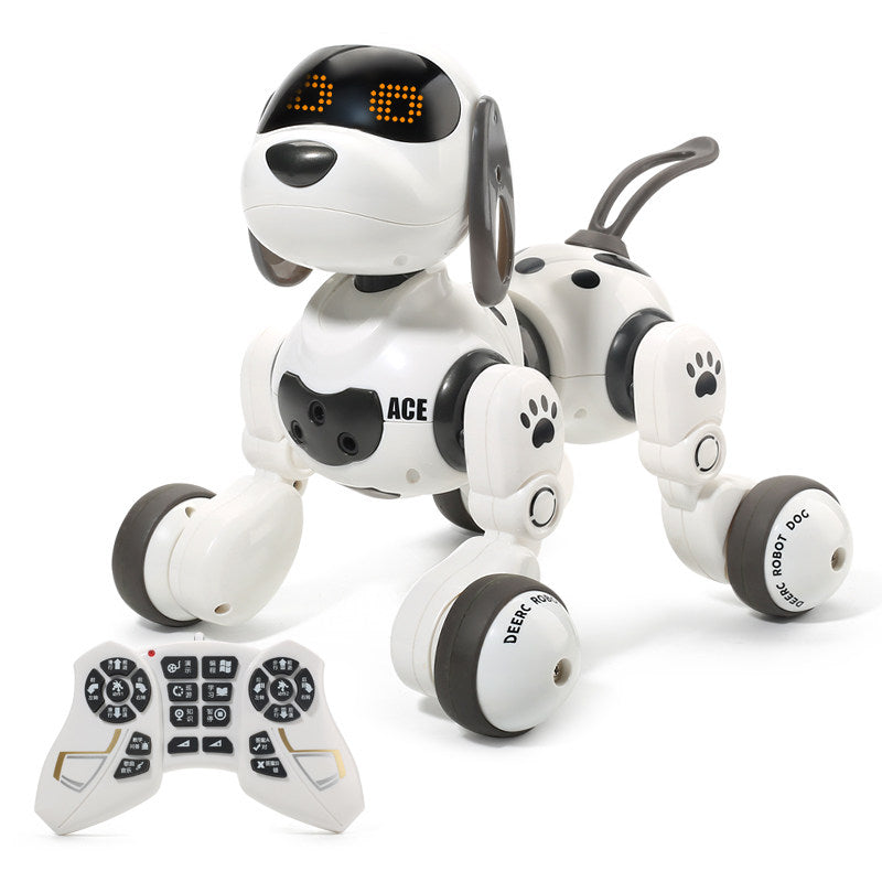 Intelligenter Roboterhund, der gehen kann, elektrisch singt, mit Fernbedienung