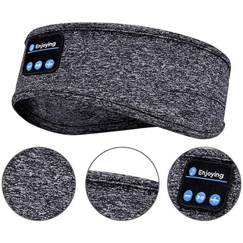 Kabellose Bluetooth-Schlafkopfhörer und Augenmaske