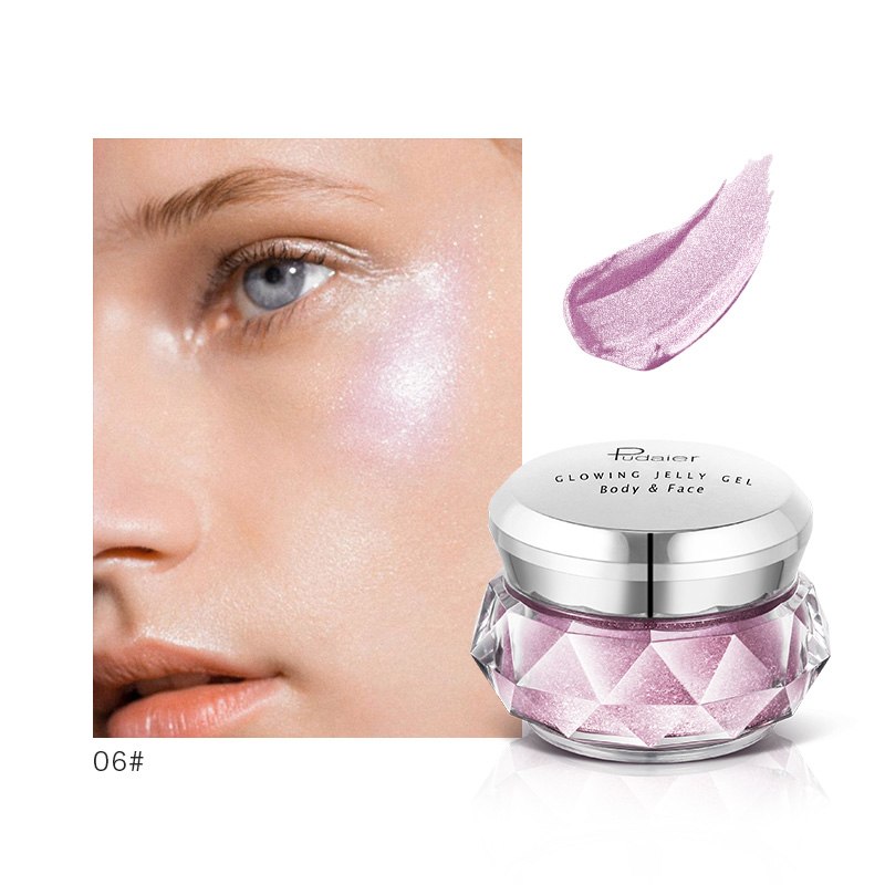 Lidschatten Glanz Festival-Make-up- Highlightet Bronzer