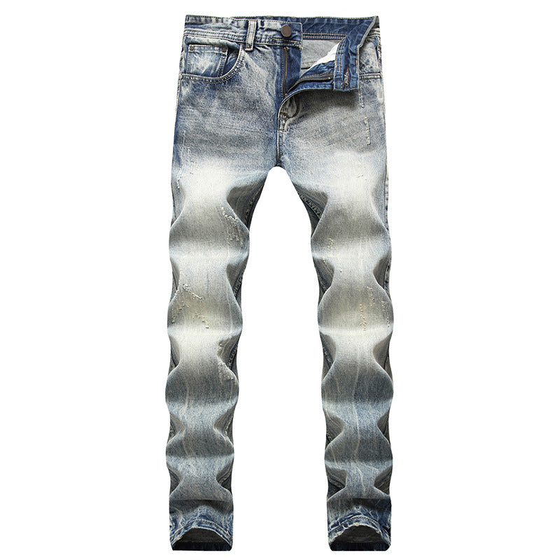 Modische zerrissene Jeans für Männer