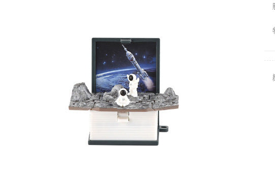 3D Dinosaurier Buch Schlüsselanhänger