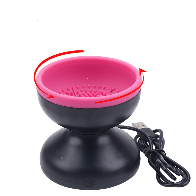 Automatischer Make-up-Pinselreiniger mit USB-Aufladung