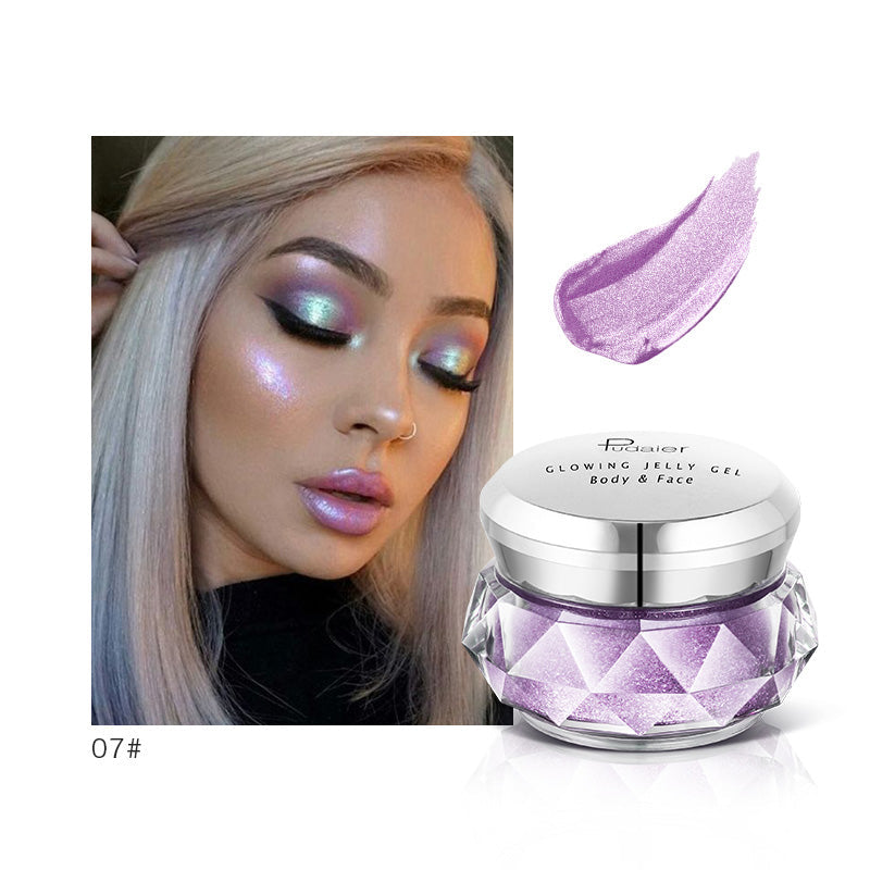 Lidschatten Glanz Festival-Make-up- Highlightet Bronzer