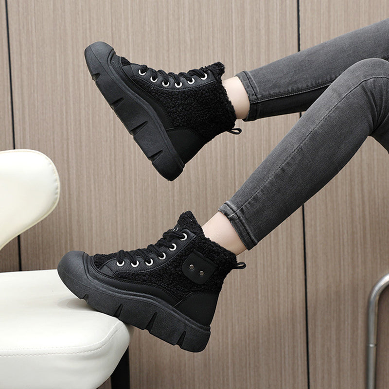 Winterwarme Kaschmir-Schuhe