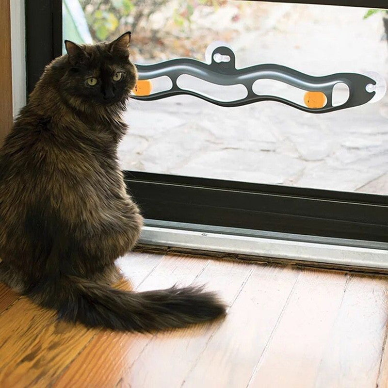 Katzen Spielzeug Fenster Track Ball