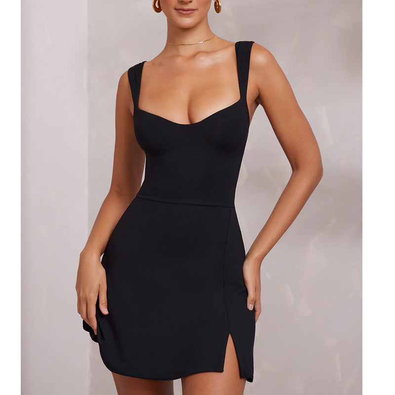 Sexy Sling Rückenfreies Kleid