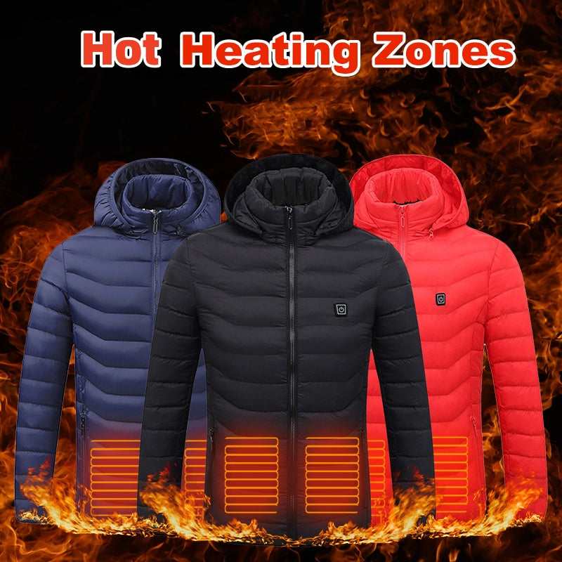 Beheizte Jacke mit USB-Anschluss - Elektrische Jacke