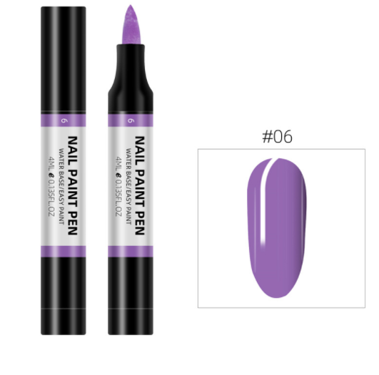 3D/24 Farben Nagellack-Malstift