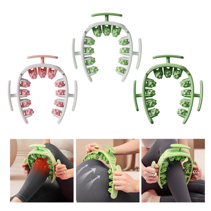Multifunktionaler manueller runder Massageroller für Fitness