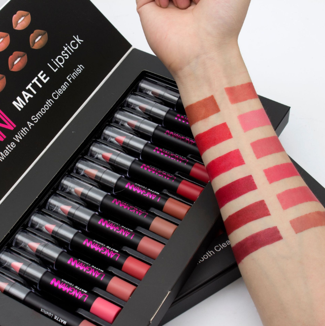 Matte Lippenstift, wasserfest, langanhaltend