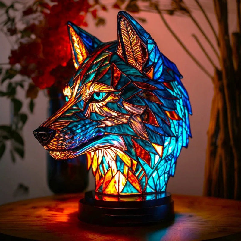Bezaubernde Magische Deco Harz-Lampe