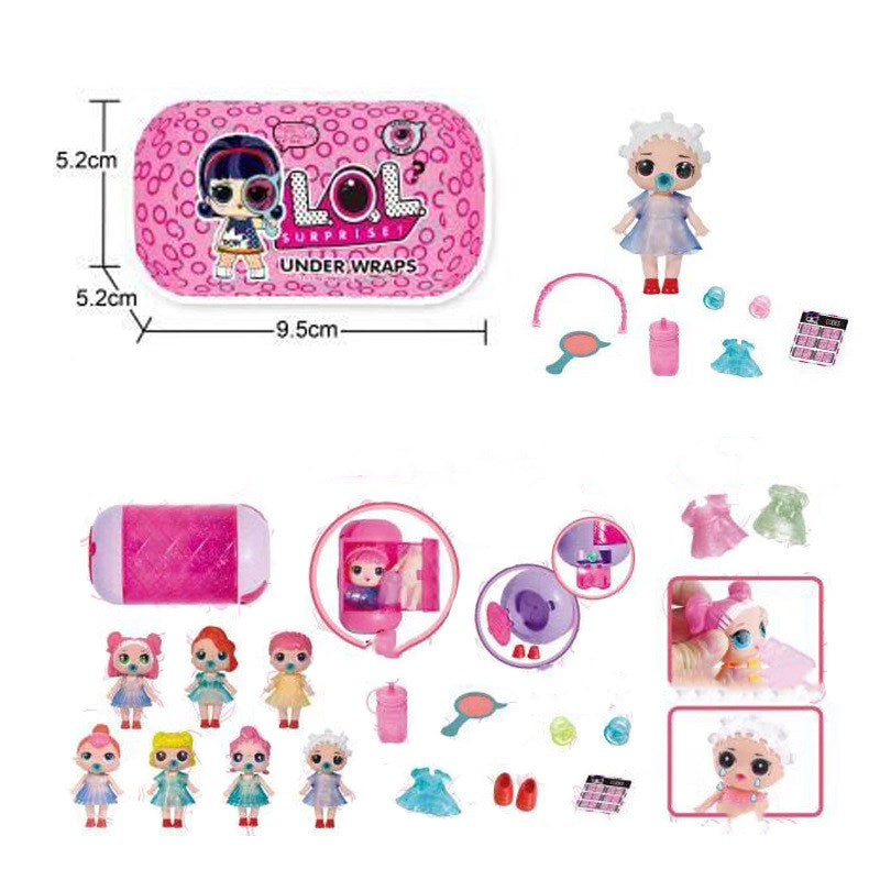 Kinder Puppe Capsula Baby Doll