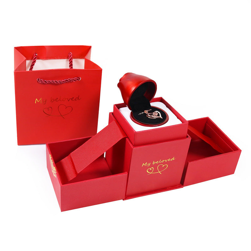 Kleeblatt-Halskette Set