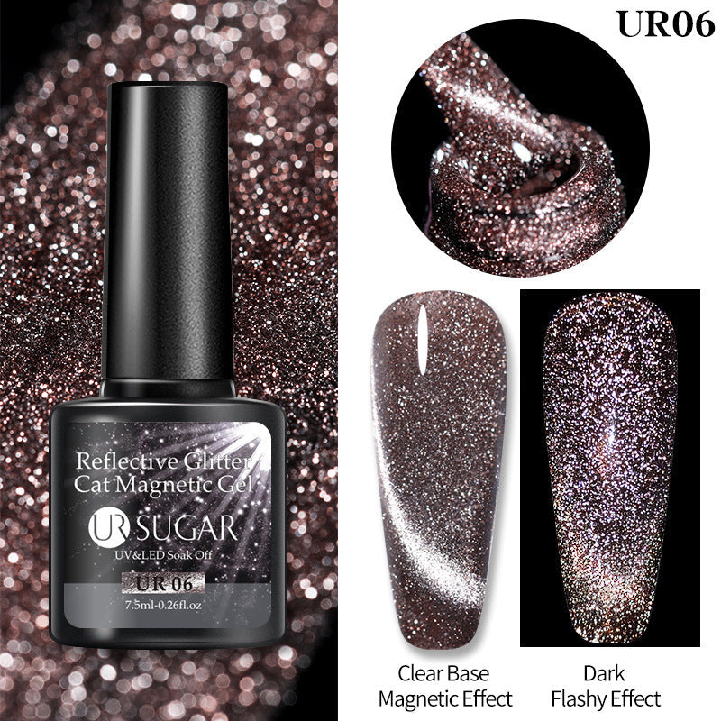 Extrem Glitzernde -Katzenaugen-Gel-Nagellack