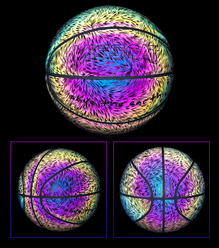 Leuchtender Luminöse Fluoreszent Basketball