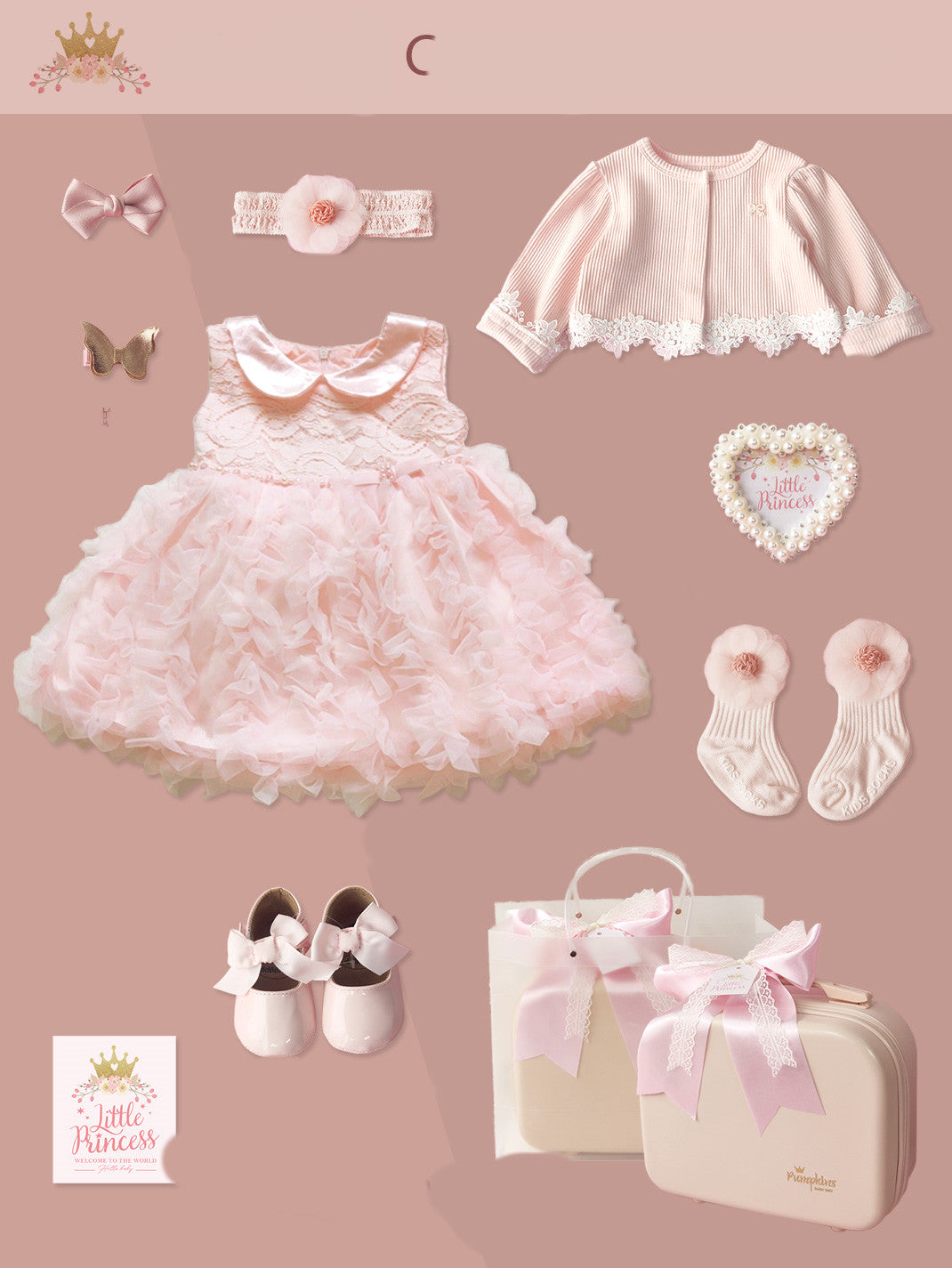 Baby Prinzessin High-End-Geschenkbox