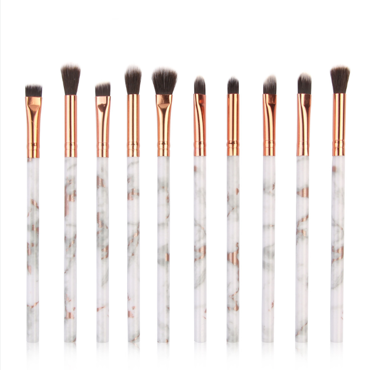 10 Marmor-Make-up-Pinselsets