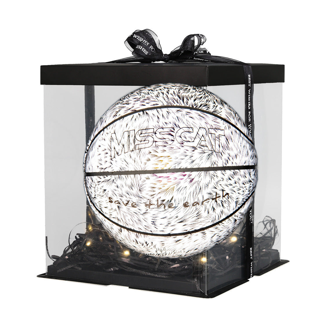 Leuchtender Luminöse Fluoreszent Basketball