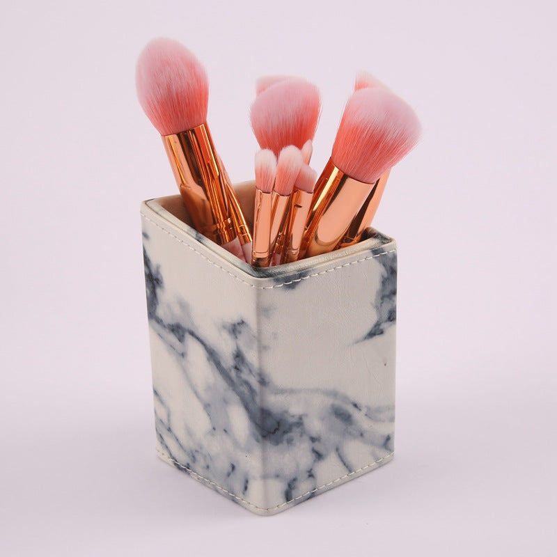 10 Marmor-Make-up-Pinselsets