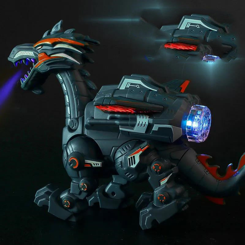 Elektrisches Sprühmechanik-Dinosaurierspielzeug
