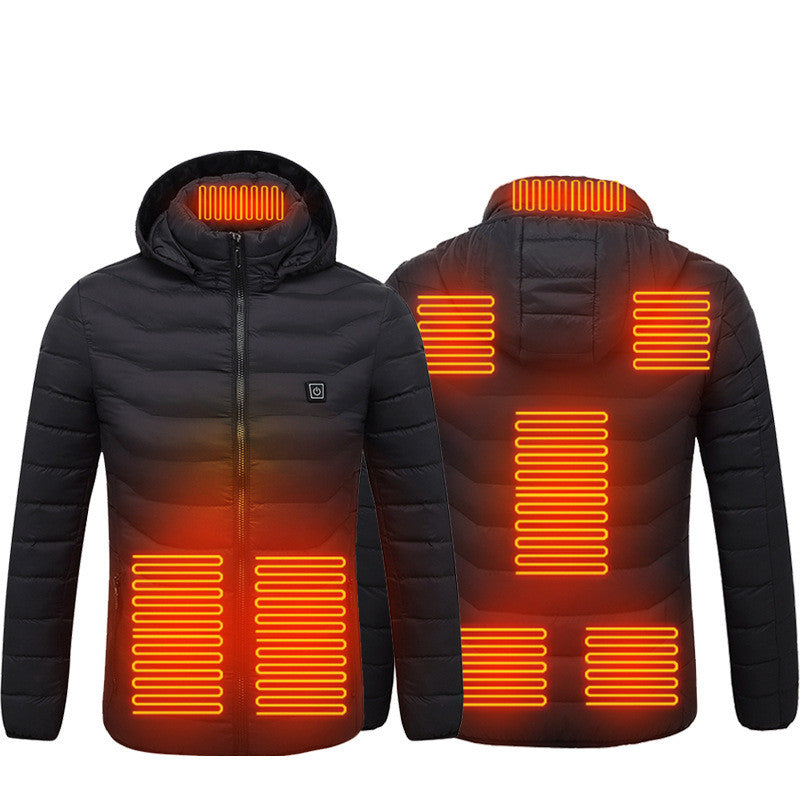 Beheizte Daunenjacke mit elektrischer Heizung Sky Sport Unisex