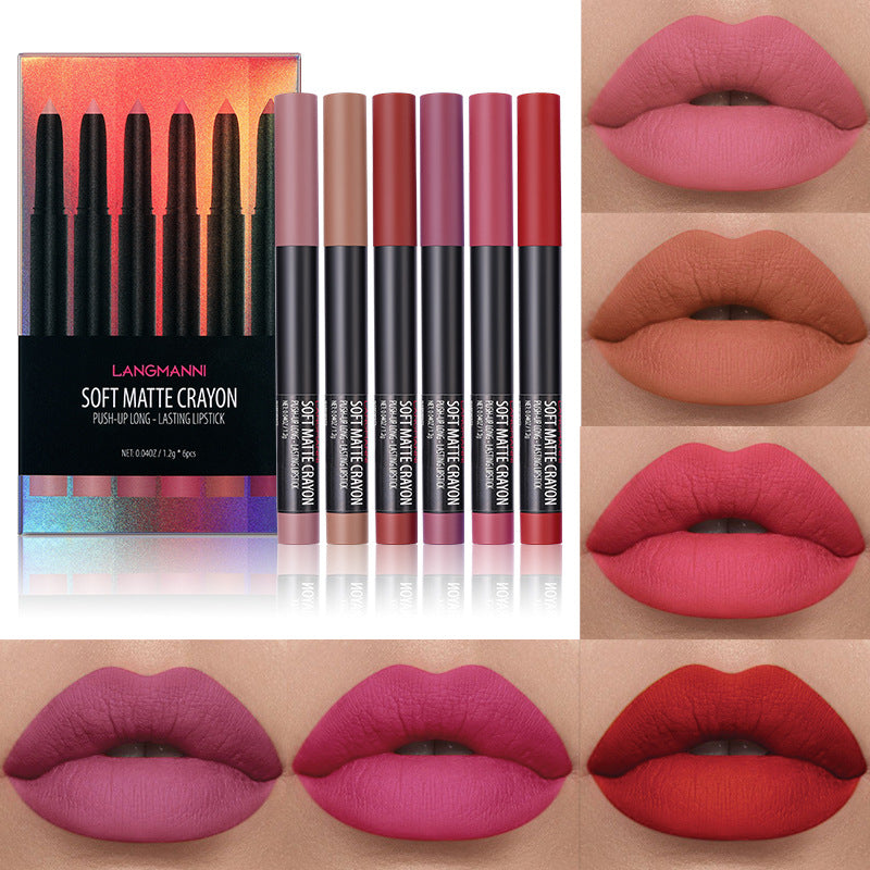 Langmann 6xMatte Lippenstift Set