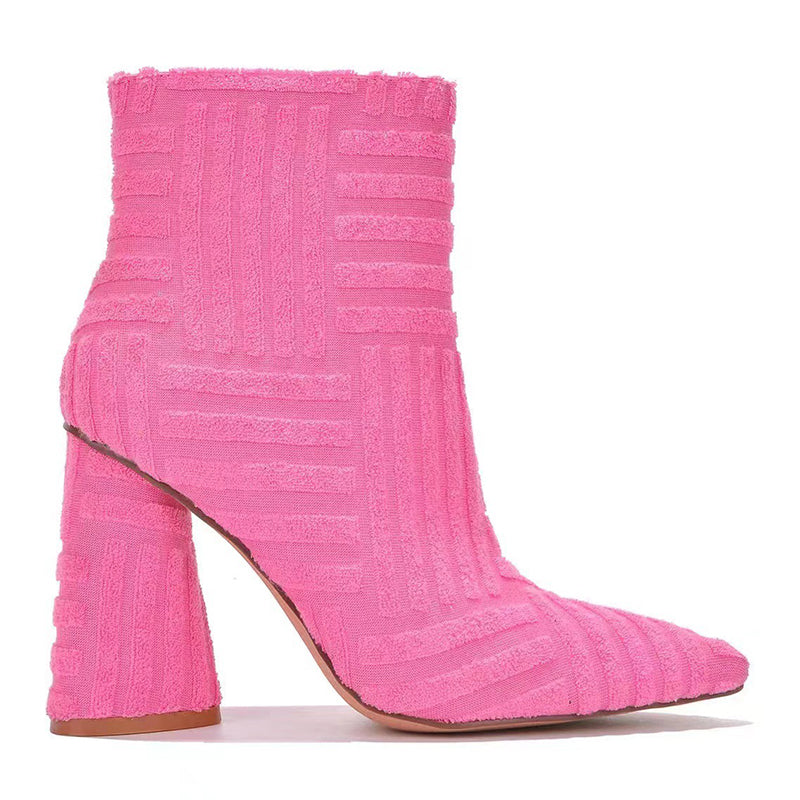 Stillvolle Farbige Stiefeletten