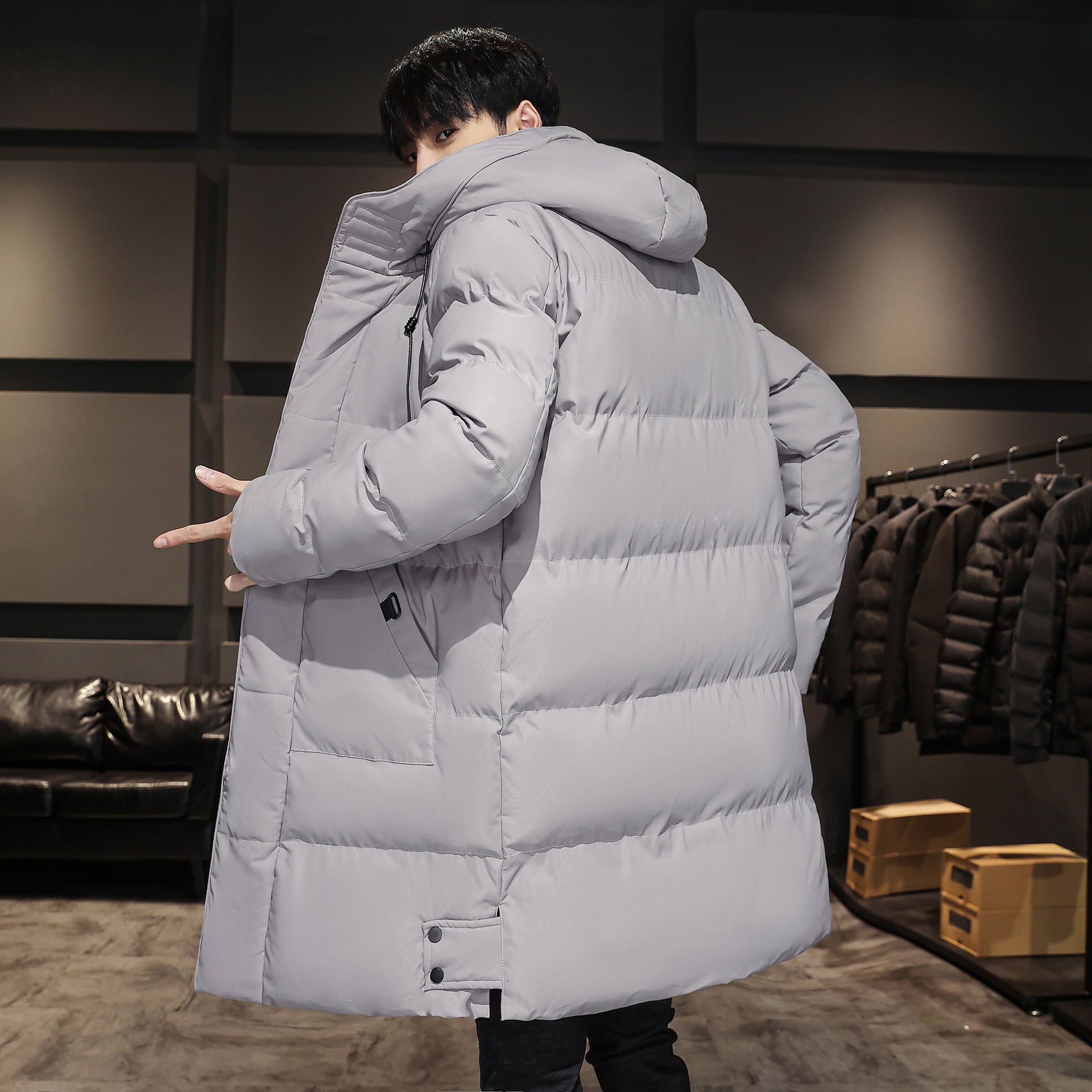 Herren Winter Baumwollmäntel