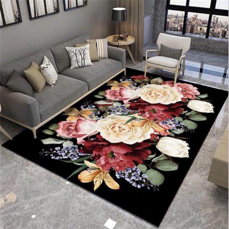 Blumen Home Teppich
