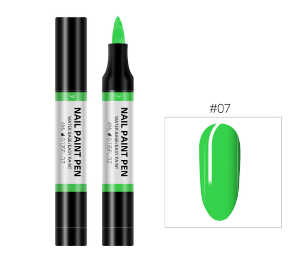 3D/24 Farben Nagellack-Malstift