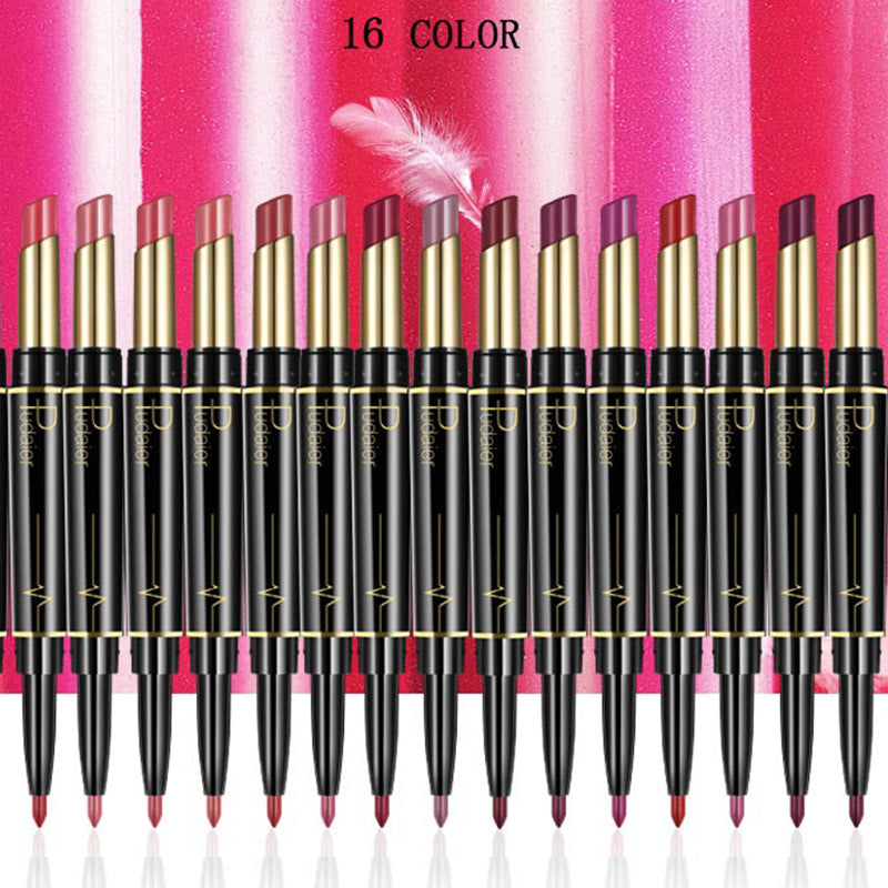 Doppelter Lippenstift-Lipliner