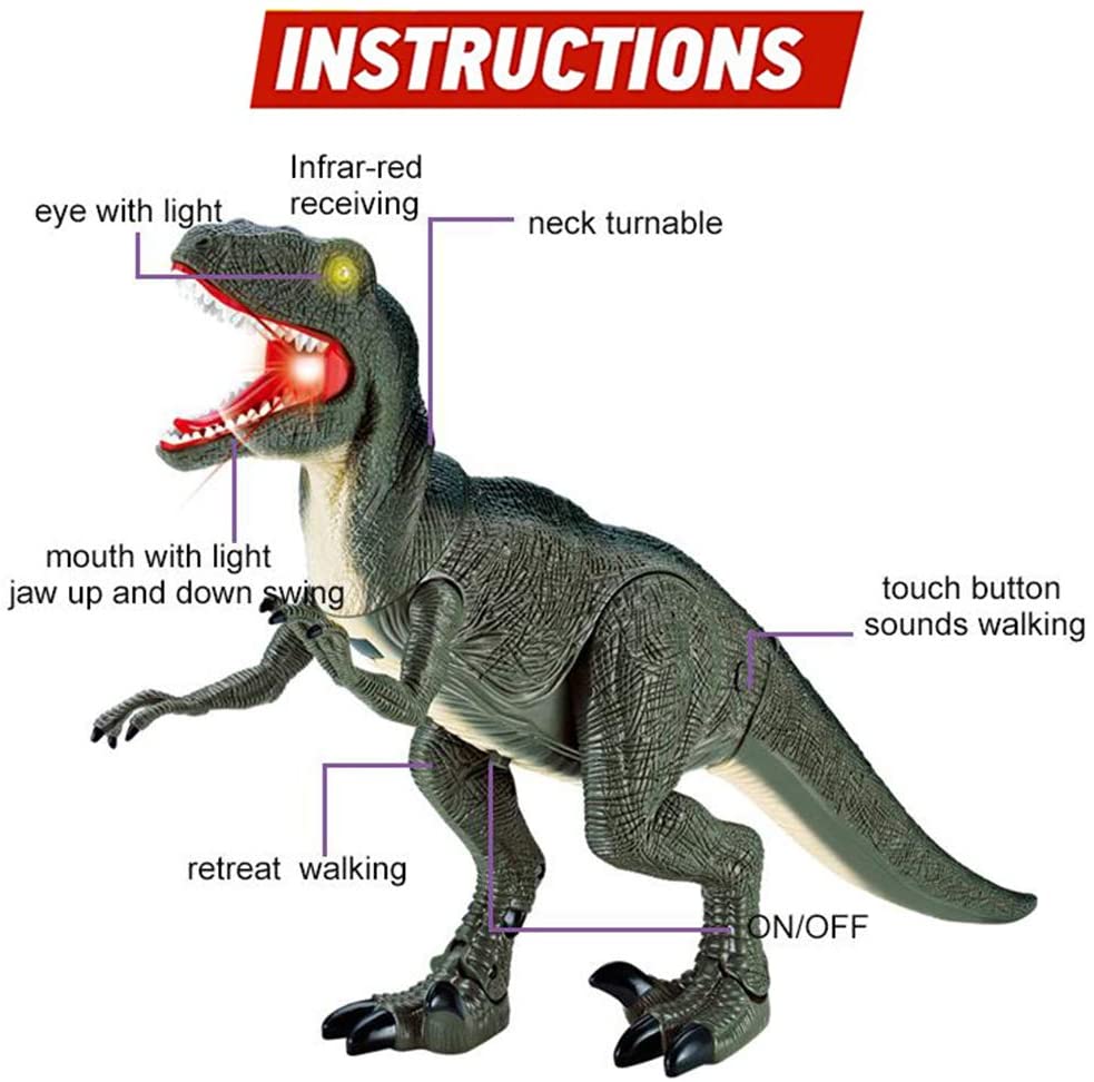 Ferngesteuertes Sound Bewegende Dinosauriers
