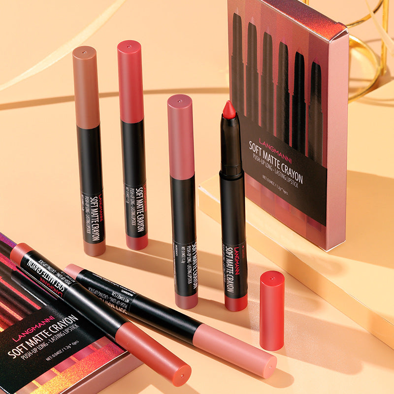 Langmann 6xMatte Lippenstift Set