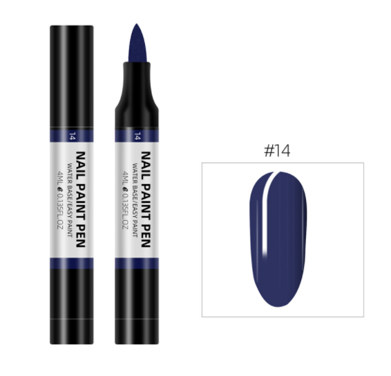 3D/24 Farben Nagellack-Malstift