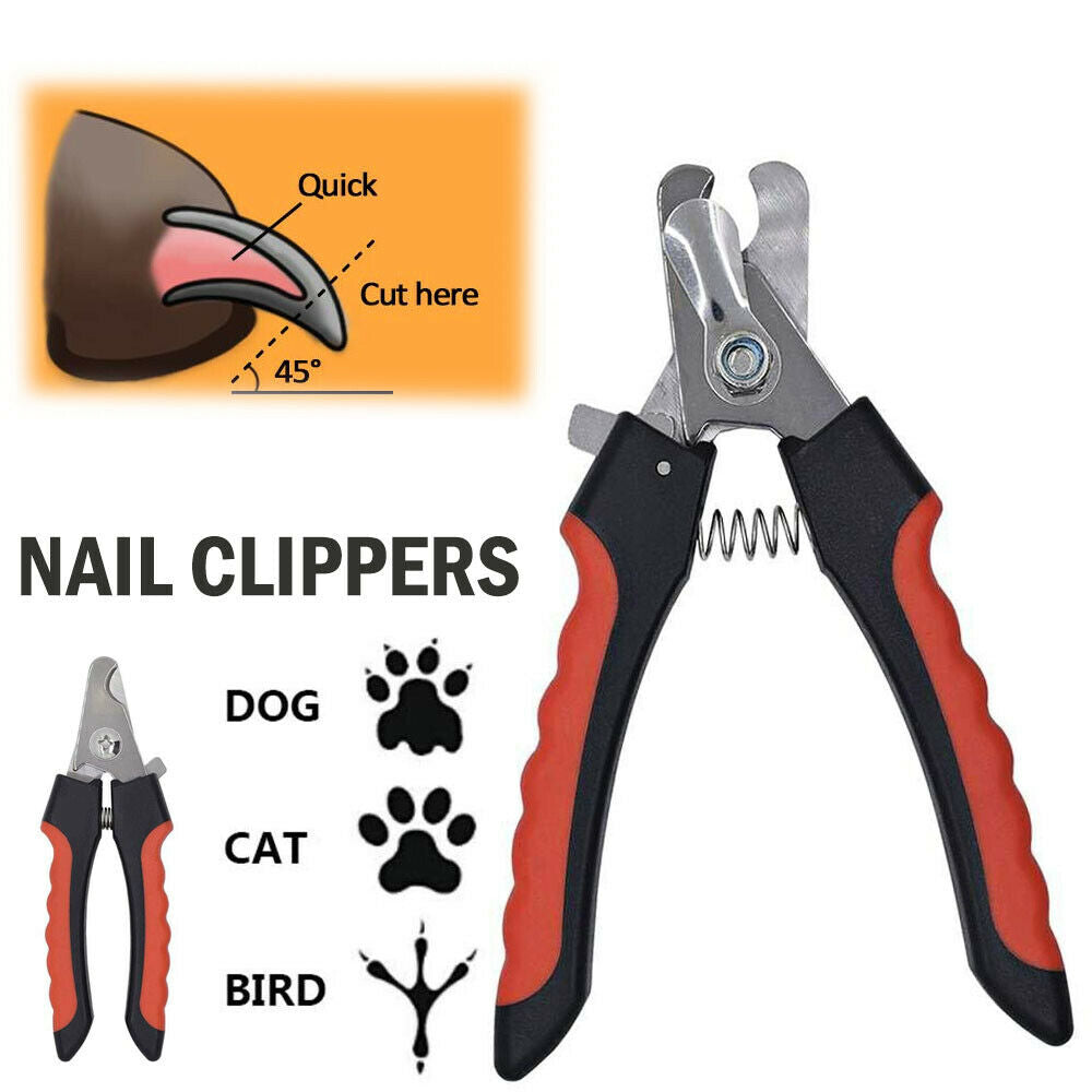 Hundezangen-Nagelknipser mit Sicherheitsbügel