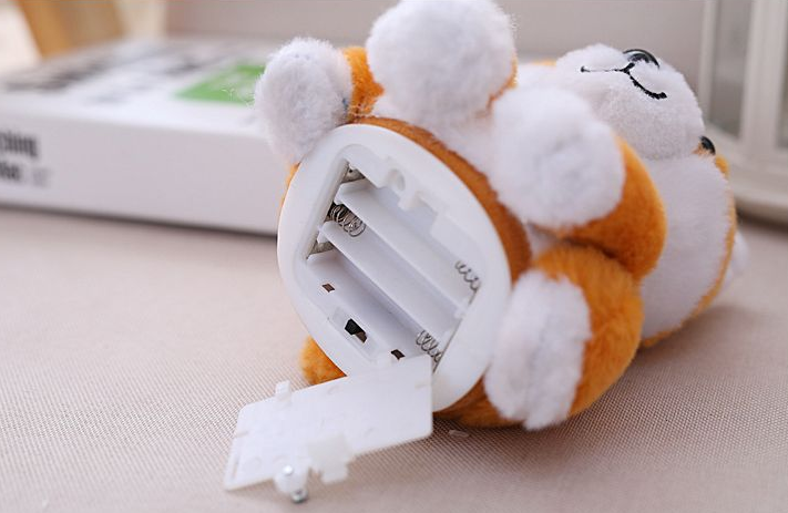 Elektrische Sprechende Pommerin Hund