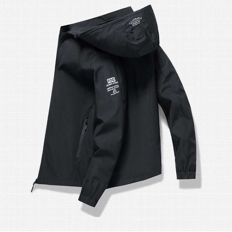 Trendiges Sportoberteil Jacke mit Kapuze