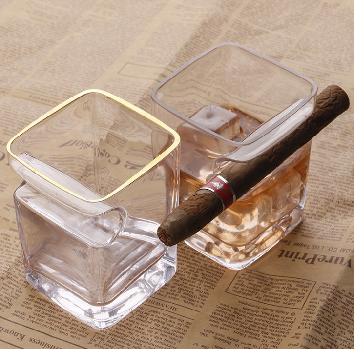 Das kreative Whisky-Zigarrenglas