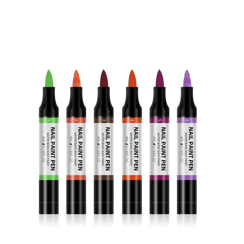 3D/24 Farben Nagellack-Malstift