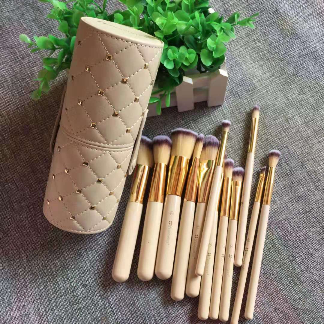 Make-up-Pinselset mit 12 Make-up-Pinseln