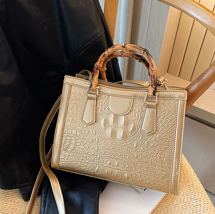 Neue Mode Damen-Handtasche aus hochwertigem Textil für den eleganten Look im Alltag.
