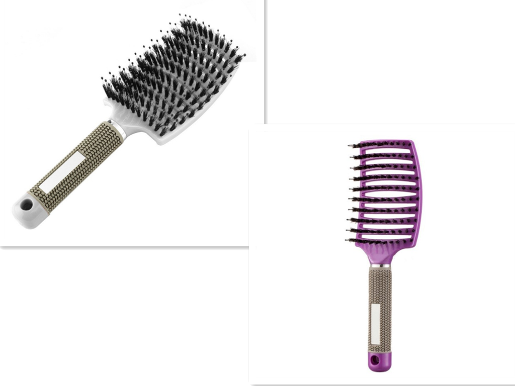 Massage und Anti-Knoten-Haarbürste