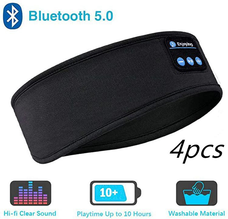 Kabellose Bluetooth-Schlafkopfhörer und Augenmaske
