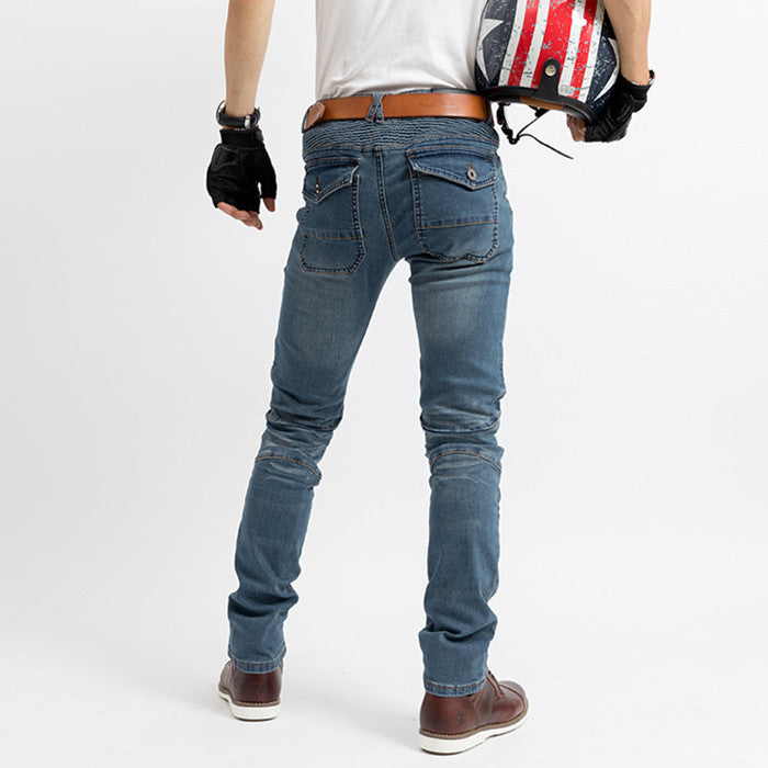 Jeans-Fahrradhose