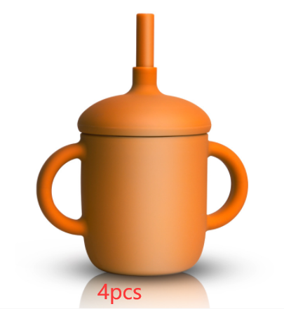 Baby-Trinkbecher mit Strohhalm