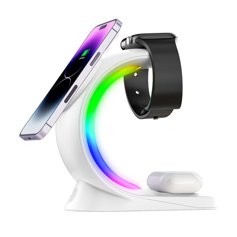 4-in-1-Magnetisches kabelloses Smartphon Ladegerät