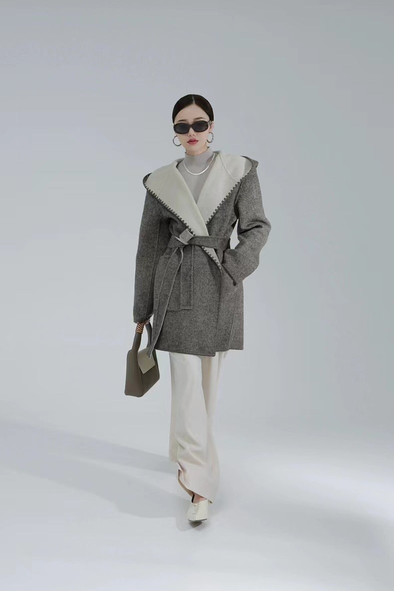 Damenmode Wende Cashmere-Mantel