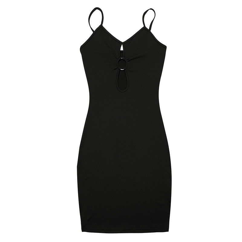 Brust-Hohle-Etui-Sling-Kleid