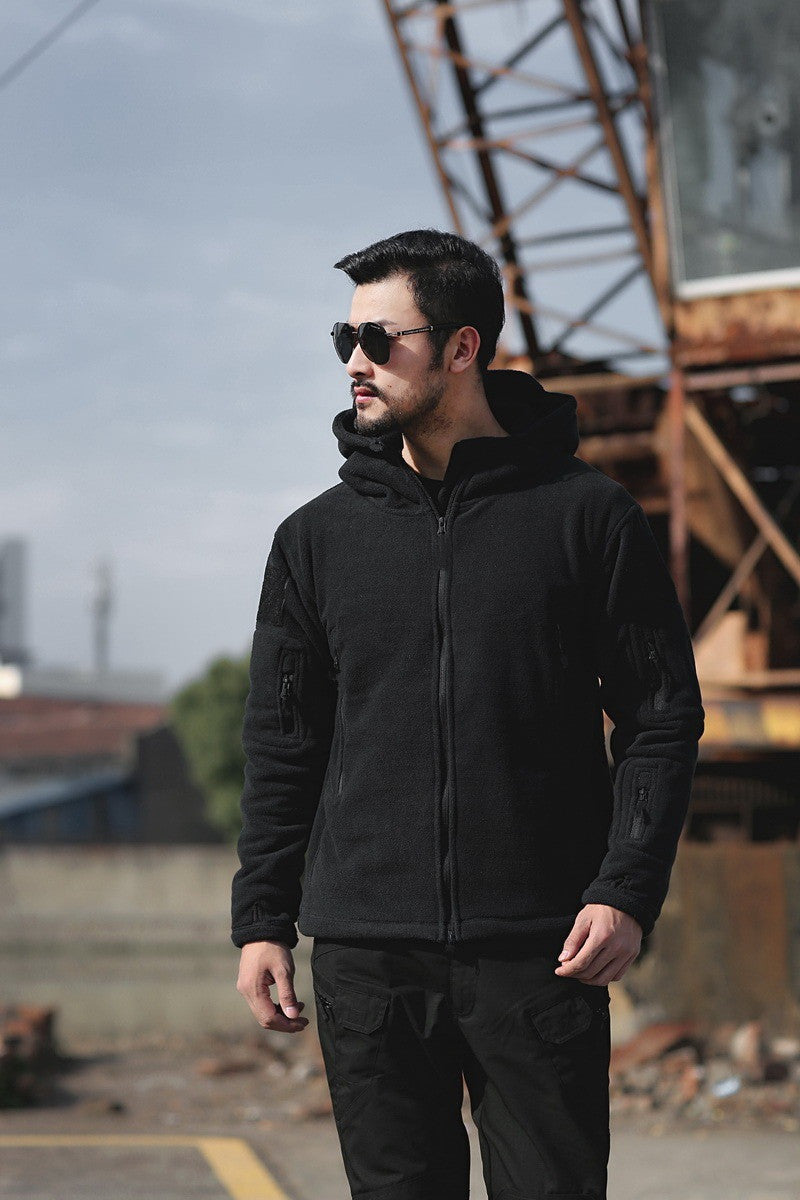 Kapuzenpullover für Herren mit warmem Innenfutter